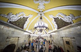 Nga tự hào với “cung điện ngầm” lộng lẫy nguy nga dưới lòng đất