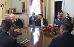 Phó Thủ tướng Vương Đình Huệ làm việc với lãnh đạo Thượng viện và các Bộ, ngành của Hoa Kỳ
