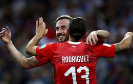 KẾT QUẢ FIFA World Cup™ 2018: Hòa ĐT Costa Rica, ĐT Thụy Sĩ xếp nhì bảng E