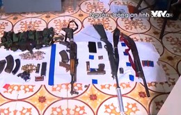 Thu giữ số lượng lớn vũ khí quân dụng tại nhà trùm ma túy ở Lóng Luông, Sơn La