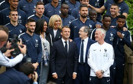 Tổng thống Pháp tới động viên ĐT Pháp trước ngày lên đường dự World Cup 2018