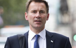 Thủ tướng Anh bổ nhiệm ông Jeremy Hunt làm Ngoại trưởng