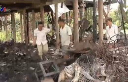 Chia sẻ khó khăn với kiều bào sau vụ hỏa hoạn ở Campuchia