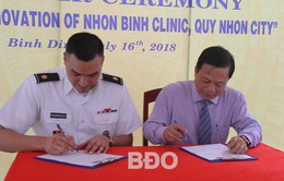 Bình Định tiếp nhận công trình trạm y tế phường do Hoa Kỳ tài trợ