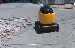 Robot giao hàng tại Trung Quốc