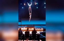 America's Got Talent: "Đứng tim" trước khoảnh khắc thí sinh thi nhào lộn rơi xuống đất