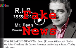 Cảnh giác với tin giả về diễn viên đóng Mr. Bean qua đời
