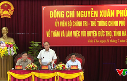 Thủ tướng Chính phủ thăm và làm việc tại huyện Đức Thọ, Hà Tĩnh