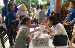 Khám bệnh, phát thuốc miễn phí cho 500 người dân tại Hà Tĩnh