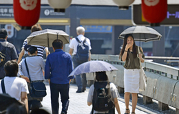 30 người tử vong do nắng nóng ở Nhật Bản