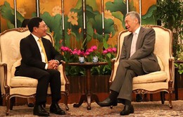 Phó Thủ tướng Phạm Bình Minh hội kiến Tổng thống và Thủ tướng Singapore