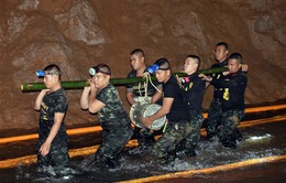 Nhiều yếu tố cản trở công tác cứu hộ đội bóng thiếu niên ở Thái Lan