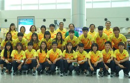 ĐT bóng đá nữ Việt Nam đã có mặt tại Indonesia