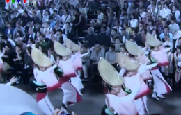Hàng nghìn vũ công tham gia lễ hội khiêu vũ lớn nhất Nhật Bản