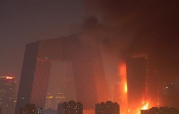 Cháy khách sạn ở Trung Quốc