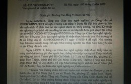 Trường Cao đẳng Y dược Hà Nội tuyển sinh 'chui' ở TP.HCM