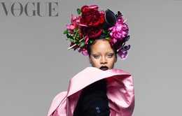 Rihanna đầy ấn tượng trên Vogue Anh