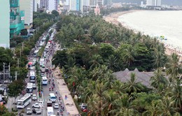 Cấm xe trên 29 chỗ vào đường Trần Phú, Khánh Hòa