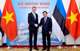 Phó Thủ tướng Phạm Bình Minh hội đàm với Bộ trưởng Bộ Ngoại giao Estonia