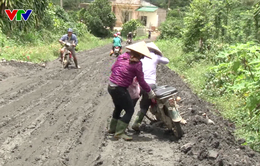Lâm Đồng: Đường lầy hơn ruộng - nỗi khổ của người dân