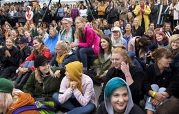 Lần đầu tiên tổ chức lễ hội âm nhạc "cấm đàn ông" ở Thuỵ Điển