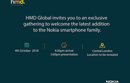 Một chiếc smartphone Nokia mới sẽ ra mắt vào ngày 4/10