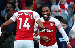 VIDEO Arsenal 2-0 Everton: Song sát Aubameyang - Lacazette "nổ súng"