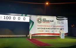 AFC kích hoạt đồng hồ đếm ngược tròn 100 ngày tới VCK Asian Cup 2019