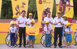 Hoạt động ý nghĩa của giải xe đạp VTV Cup Tôn Hoa Sen 2018