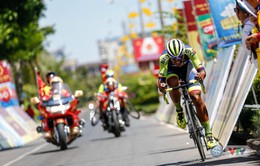 Tổng hợp chặng 5 giải xe đạp quốc tế VTV Cup Tôn Hoa Sen 2018: Loic Desriac về nhất, Nguyễn Đắc Thời giữ áo vàng