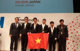 4 thí sinh dự thi Olympic Tin học quốc tế 2018 đều giành huy chương