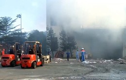 Cháy lớn tại nhà máy giấy Sài Gòn ở Vũng Tàu