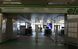 Đưa vào hoạt động hệ thống hành lang kép tại sân bay quốc tế Uzbekistan