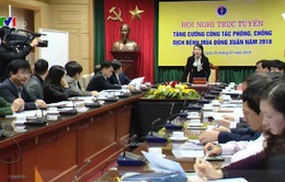 Hội nghị trực tuyến phòng chống dịch bệnh mùa Đông Xuân