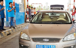 Kỷ luật tài xế lái xe biển xanh phản ứng tại trạm BOT Sóc Trăng