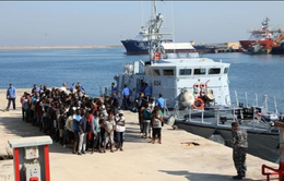 Libya giải cứu 140 người di cư bất hợp pháp trên biển