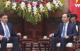 Chủ tịch nước Trần Đại Quang tiếp Chủ tịch Quốc hội Mông Cổ
