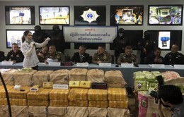 Thái Lan thu giữ hơn 300kg ma túy đá