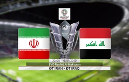 VIDEO Highlights Asian Cup 2019: ĐT Iran 0-0 ĐT Iraq (Bảng D)