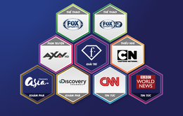 K+ thêm 9 kênh truyền hình quốc tế trên truyền hình Internet