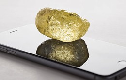 Mỹ trưng bày viên kim cương vàng 552 carat quý hiếm