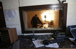Văn phòng Đài truyền hình Palestine tại Gaza bị tấn công