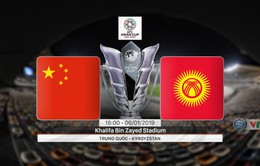 VIDEO Highlight Asian Cup 2019: ĐT Trung Quốc 2-1 ĐT Kyrgyzstan (Bảng C)