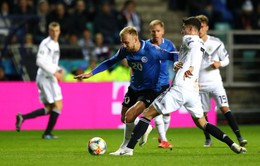 Kết quả vòng loại EURO 2020 rạng sáng 14/10: Estonia 0-3 Đức, Xứ Wales 1-1 Croatia...