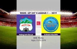 VIDEO Highlights: Hoàng Anh Gia Lai 4-1 Sanna Khánh Hoà BVN (Vòng 26 Wake-up 247 V.League 1-2019)