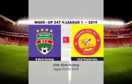 VIDEO Highlights: Becamex Bình Dương 1-1 CLB Thanh Hoá (Vòng 26 Wake-up 247 V.League 1-2019)