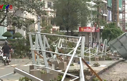 Bình Định khắc phục thiệt hại sau bão