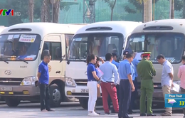 Hà Nội xử lý nhiều xe đưa đón học sinh vi phạm