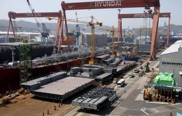 Hàn Quốc đứng sau Trung Quốc về đơn hàng đóng tàu tháng thứ 2 liên tiếp