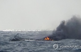 Tiếp tục tìm kiếm 6 thuyền viên Việt Nam mất tích gần đảo Jeju